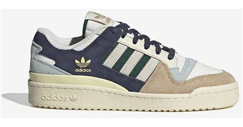 adidas Originals Forum Low CL trainers in ivory and blue Using .